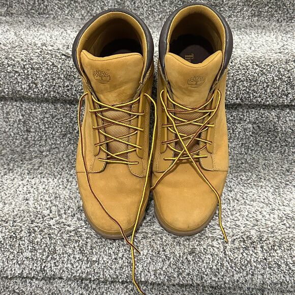 TIMBERLAND Wheat Color Work Boots Sneaker Shoes - Size 12 - Picture 2 of 10